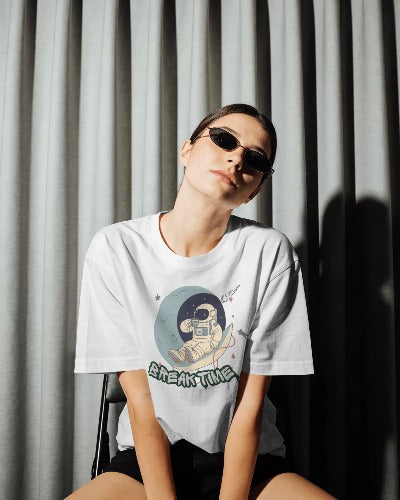 ' Break time 'T-Shirt for men and women